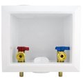 Apollo Pex 1/2 in. Brass PEX Barb Washing Machine Outlet Box APXBOXWM